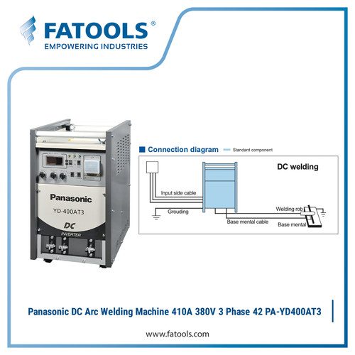 Panasonic YD400AT3 DC Arc Welding Machine 410A 380V 3 Phase Travo Las MMAW Scratch TIG