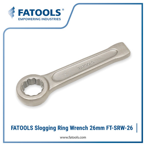 FATOOLS SRW-26 Slogging Ring Wrench 26mm Ring Pukul DIN 7444