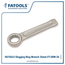 FATOOLS SRW-26 Slogging Ring Wrench 26mm Ring Pukul DIN 7444