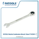 FATOOLS RCW10 Ratcheting Combination Wrench 10mm Kunci Ring Pas Ratchet Bolak Balik 12PT