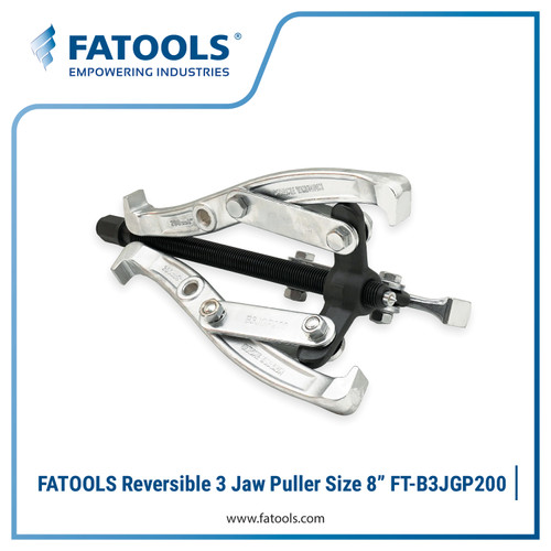 FATOOLS B3JGP200 Reversible 3 Jaw Puller Size 8” Treker Kaki 3 Tracker 200mm