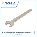 FATOOLS SGOE27 Single Open End Wrench 27mm Kunci Pas Single DIN 894