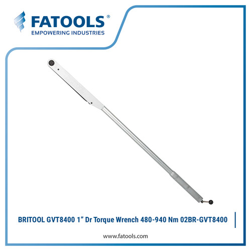 BRITOOL GVT8400 1" Dr Torque Wrench 480-940 Nm Kunci Momen Torsi