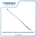 BRITOOL GVT8400 1" Dr Torque Wrench 480-940 Nm Kunci Momen Torsi