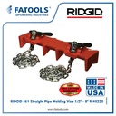 RIDGID 40220 461 Straight Pipe Welding Vise 1/2" - 8" Bais Las Pipa