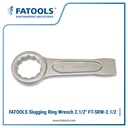 FATOOLS SRW-2.1/2 Slogging Ring Wrench Imperial 2.1/2" Ring Pukul Inci DIN7444