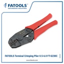 FATOOLS G230C Terminal Crimping Plier 0.5 - 6.0 Tang