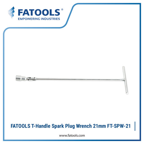 FATOOLS SPW21 Spark Plug Wrench 21mm Kunci Busi 60cm Sock Roda