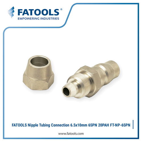 FATOOLS NP-65PN Nipple Streamline Connection 6.5x10mm 20PAH Kopler
