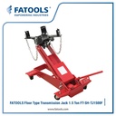FATOOLS TJ1500F Floor Type Transmission Jack 1.5 Ton Dongkrak Mobil