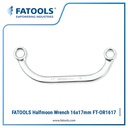 FATOOLS OR1617 Halfmoon Ring Wrench 16x17mm Kunci Ring Bulan
