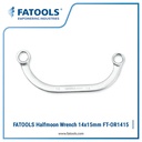 FATOOLS OR1415 Halfmoon Ring Wrench 14x15mm Kunci Ring Bulan Obstructi
