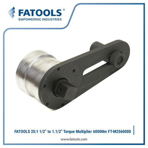 FATOOLS M256000D Torque Multiplier 25:1 6000Nm 1/2" to 1.1/2" Torsi