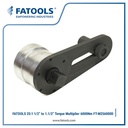 FATOOLS M256000D Torque Multiplier 25:1 6000Nm 1/2" to 1.1/2" Torsi