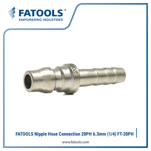FATOOLS 20PH Nipple Hose 6.3mm 1/4” Plug Kopler Selang Neple Quick