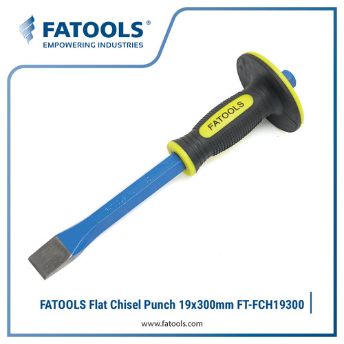 FATOOLS FCH19300 Flat Chisel 19x300mm Pahat Bobok Semen Batu
