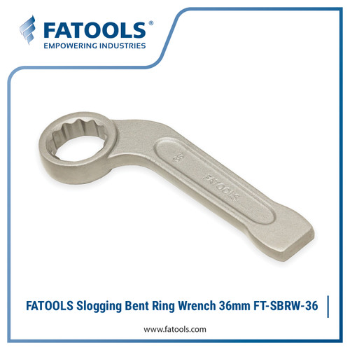 FATOOLS SBRW-36 Slogging Bent Ring Wrench 36mm Ring Pukul Bengkok