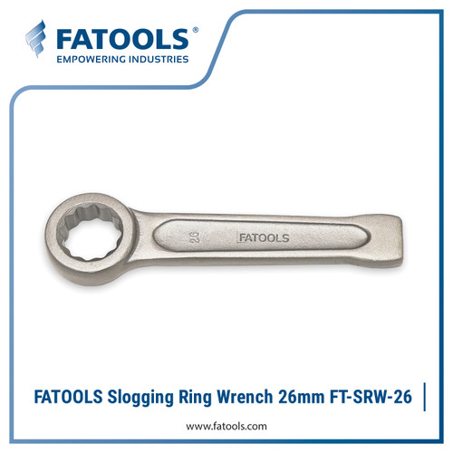 FATOOLS SRW-26 Slogging Ring Wrench 26mm Ring Pukul DIN 7444