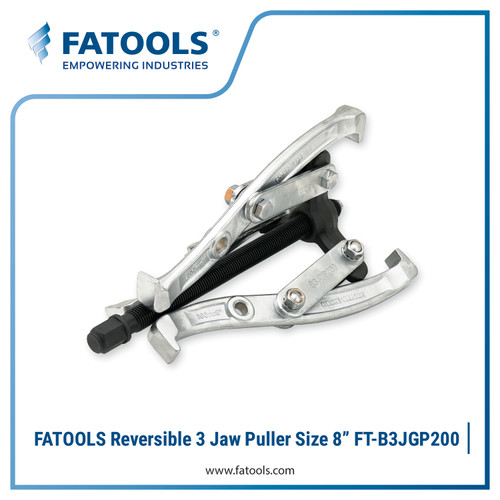 FATOOLS B3JGP200 Reversible 3 Jaw Puller Size 8” Treker Kaki 3 Tracker 200mm