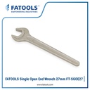 FATOOLS SGOE27 Single Open End Wrench 27mm Kunci Pas Single DIN 894