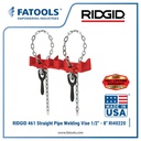 RIDGID 40220 461 Straight Pipe Welding Vise 1/2" - 8" Bais Las Pipa