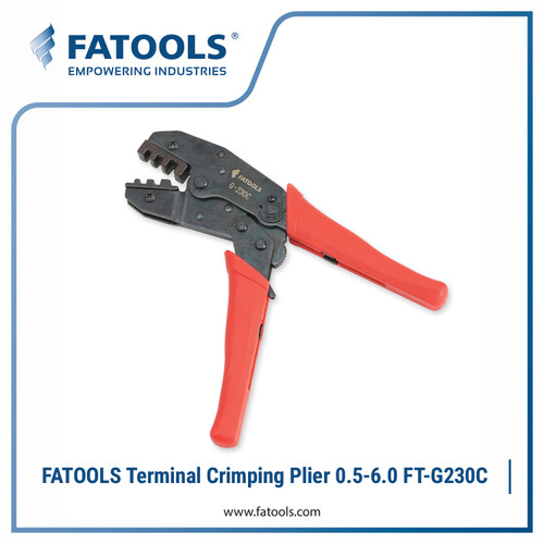 FATOOLS G230C Terminal Crimping Plier 0.5 - 6.0 Tang