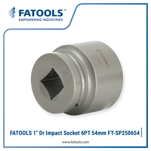FATOOLS SP250654 1" Dr Impact Socket 6PT 54mm Mata Sok