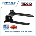 RIDGID 44852 456 Tri Bender Tube 1/4 5/16 3/8 Pembengkok Pipa Tubing