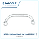 FATOOLS OR1617 Halfmoon Ring Wrench 16x17mm Kunci Ring Bulan