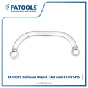 FATOOLS OR1415 Halfmoon Ring Wrench 14x15mm Kunci Ring Bulan Obstructi