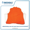 AMGARD KPJ30CSM Proban Welding Jacket Leather Sleeve Las Lengan Kulit