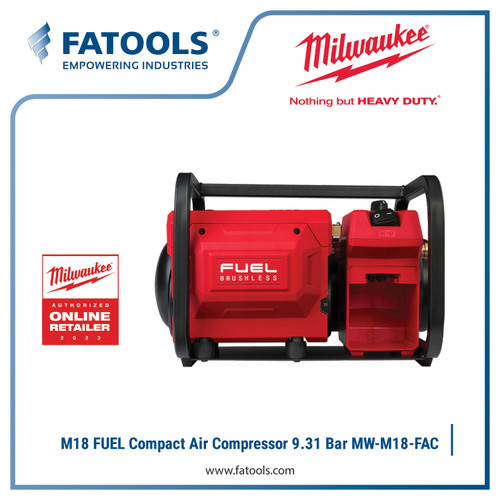MILWAUKEE M18 FAC Compact Air Compressor 7.6L 9 Bar Kompresor Angin