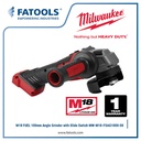 Milwaukee FSAG100X M18 FUEL 100mm Angle Grinder Cordless Mesin Gerinda
