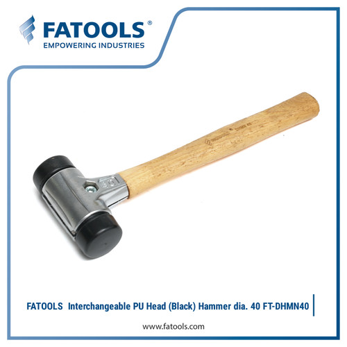 FATOOLS DHMN40 Interchangeable PU Head Hammer d. 40mm Palu Kepala PU