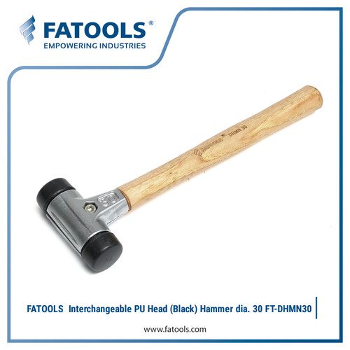 FATOOLS Interchangeable PU Head Hammer d. 30mm Palu