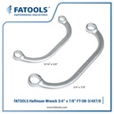 Fatools Halfmoon Wrench 3/4" x 7/8" Imperial Inch OR-3/4X7/8 Bulan