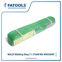 WALES Lifting Webbing Sling 2T x 6M Safety Factor 7:1 WA-WS020600