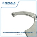 FATOOLS Adjustable Round Pin Wrench 120-180mm ADPW180-R