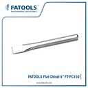 FATOOLS Forged Flat Chisel Pahat Gepeng Baja Tempa