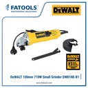 DEWALT DW810B-B1 Mesin Gerinda 4" 100mm 710W Small Angle Grinder