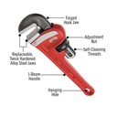 Ridgid 31010 Heavy Duty Straight Pipe Wrench Kunci Pipa 10"