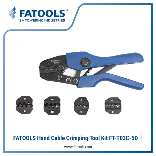 FATOOLS FT-T03C-5D Cable Crimping Tool Kit Tang