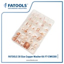 FATOOLS FT-CWK300 - 30 Sizes Copper Washer Kit