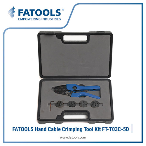 FATOOLS FT-T03C-5D Cable Crimping Tool Kit Tang