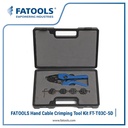 FATOOLS FT-T03C-5D Cable Crimping Tool Kit Tang