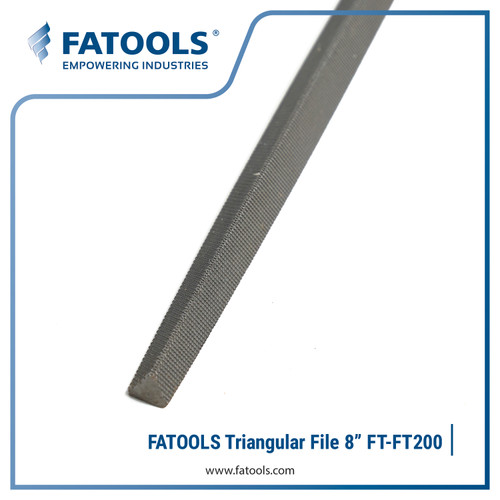 FATOOLS FT-FT200 Triangle File 8" Kikir Segitiga