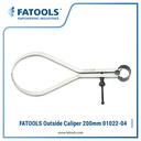 FATOOLS 01022-04 Outside Caliper 200 mm 8" Jangka Luar