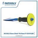FATOOLS SCH76280 Stone Chisel 19 x 76mm Pahat Batu Bobok Beton 8cm