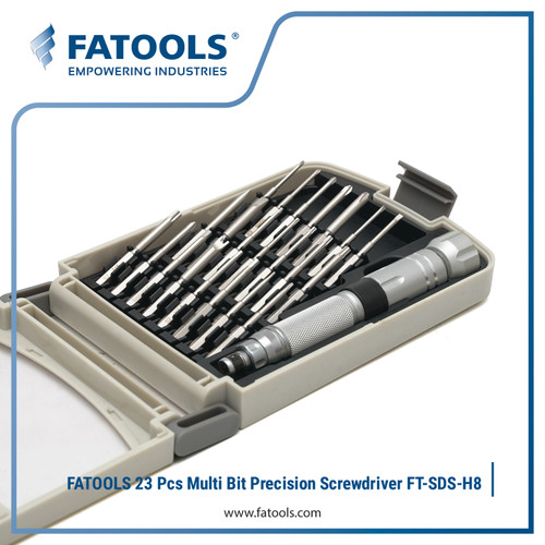 FATOOLS SDS-H8 23 Pcs Multi Bit Precision Screwdriver Obeng Kacamata