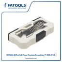 FATOOLS SDS-H11A 20 Pcs Cellphone Precision Screwdriver Obeng HP Kaca